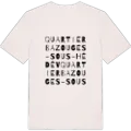 Quartier Bazouges-sous-Hédé V ordlek t-shirt