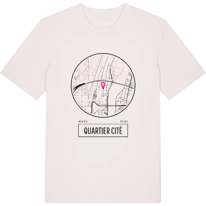 Quartier Cité t-shirt – t-shirt från PinShirt
