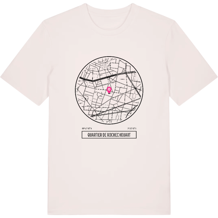 Quartier de Rochechouart t-shirt – t-shirt från PinShirt