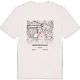 Quartier des Invalides karta t-shirt