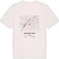 Quartier des Ternes karta t-shirt