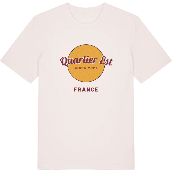 Quartier Est cirkel t-shirt – t-shirt från PinShirt