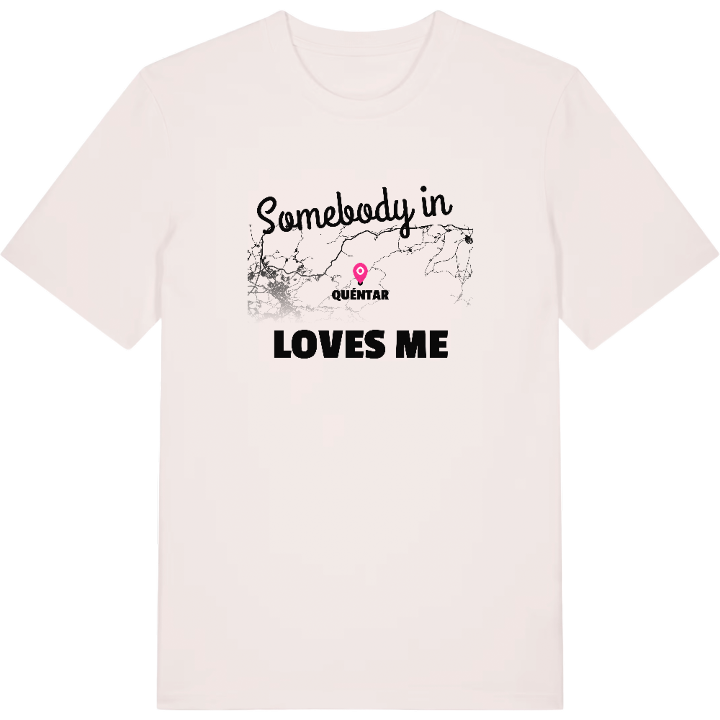 Någon i Quéntar älskar mig t-shirt – t-shirt från PinShirt