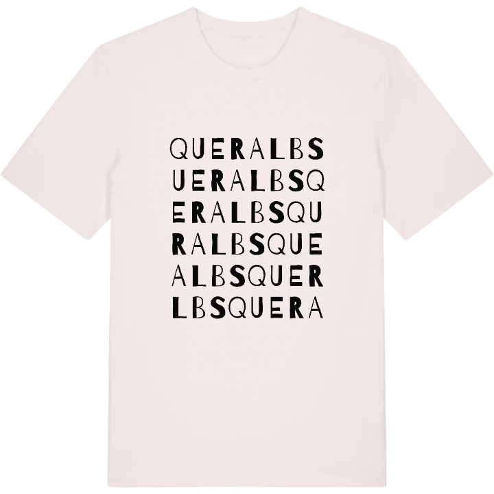 Queralbs ordlek t-shirt – t-shirt från PinShirt