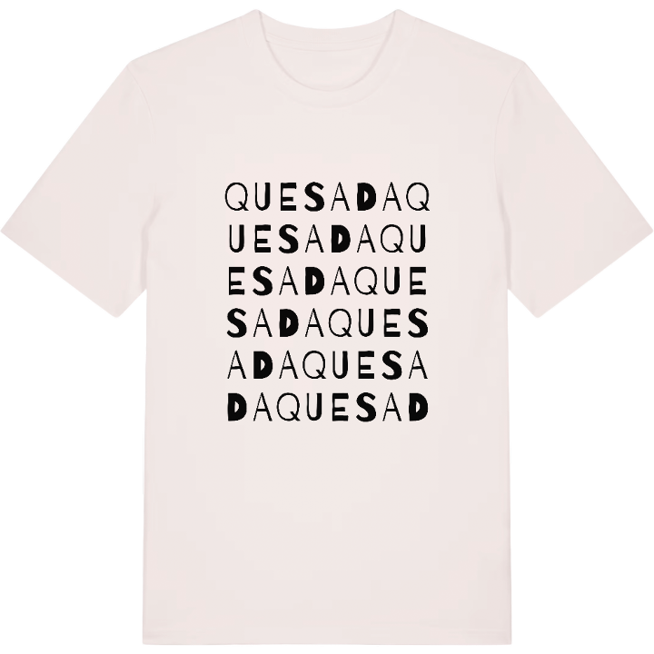 Quesada ordlek t-shirt – t-shirt från PinShirt