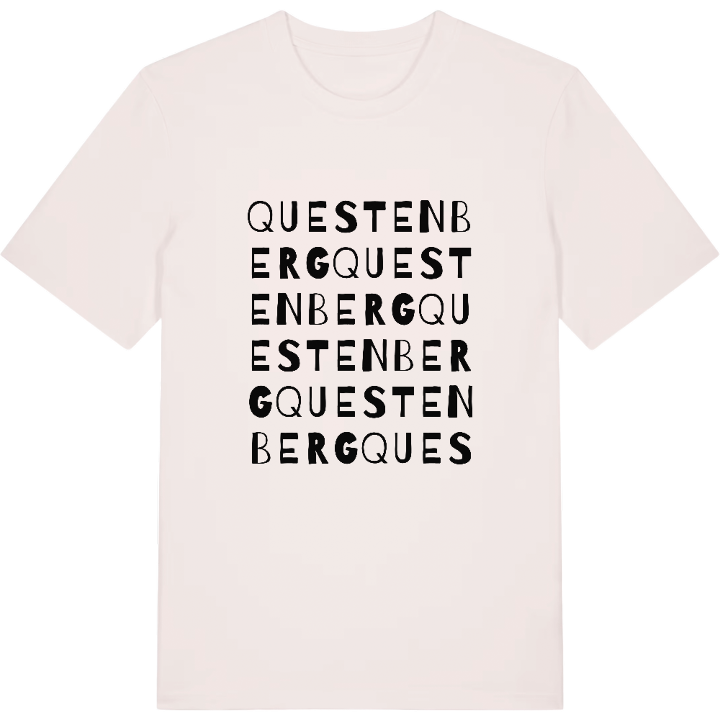 Questenberg ordlek t-shirt – t-shirt från PinShirt