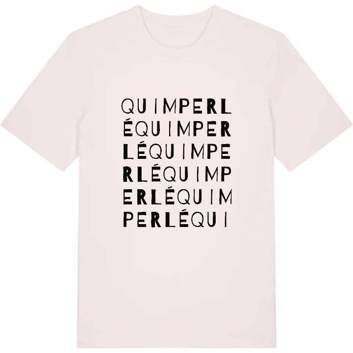 Quimperlé ordlek t-shirt – t-shirt från PinShirt