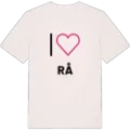 Jag älskar Rå t-shirt stort tryck