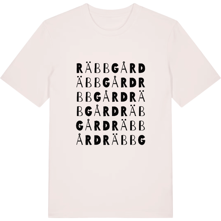 Räbbgård ordlek t-shirt – t-shirt från PinShirt