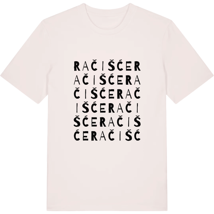 Račišće ordlek t-shirt – t-shirt från PinShirt