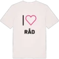 Jag älskar Råd t-shirt stort tryck