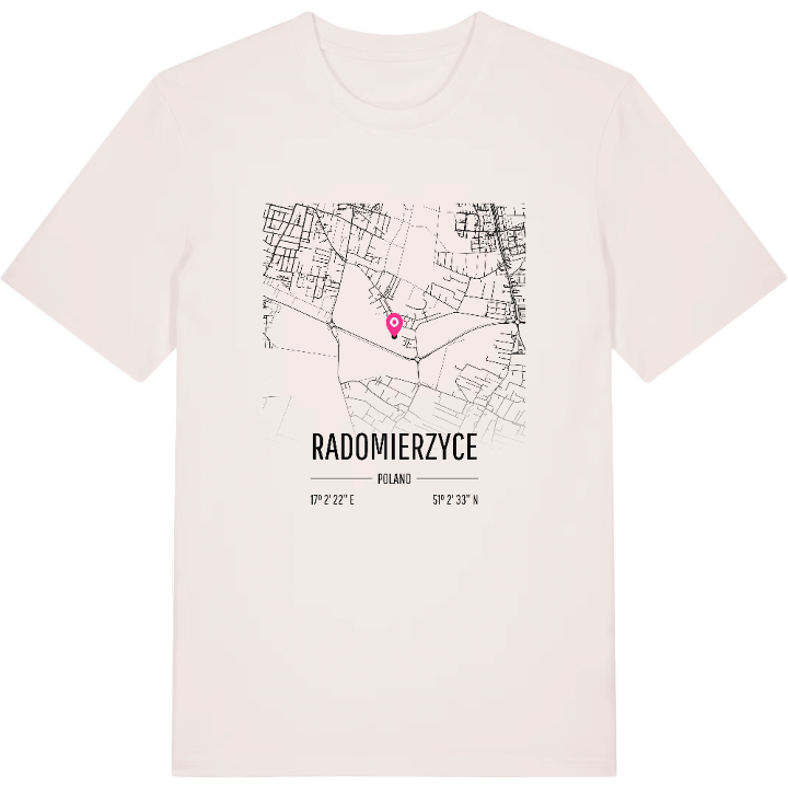 Radomierzyce karta t-shirt – t-shirt från PinShirt