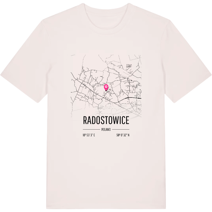 Radostowice karta t-shirt – t-shirt från PinShirt