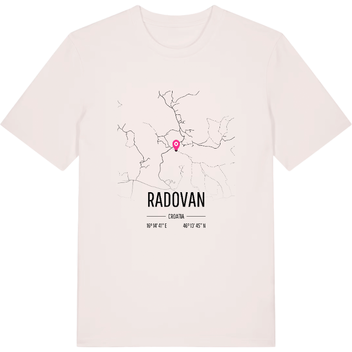 Radovan karta t-shirt – t-shirt från PinShirt