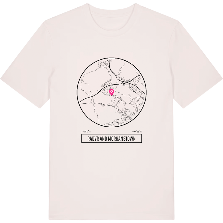 Radyr and Morganstown t-shirt – t-shirt från PinShirt
