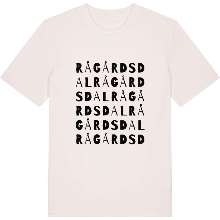 Rågårdsdal ordlek t-shirt – t-shirt från PinShirt