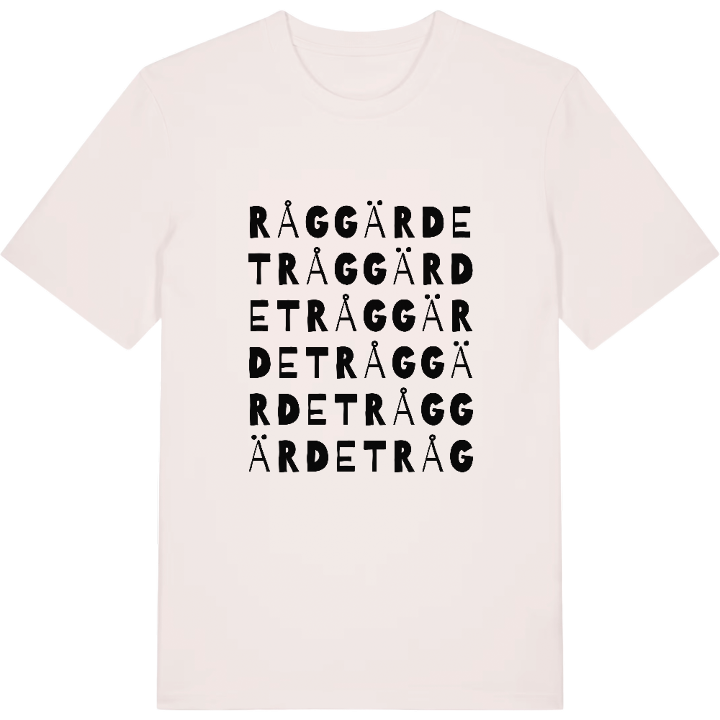 Råggärdet ordlek t-shirt – t-shirt från PinShirt