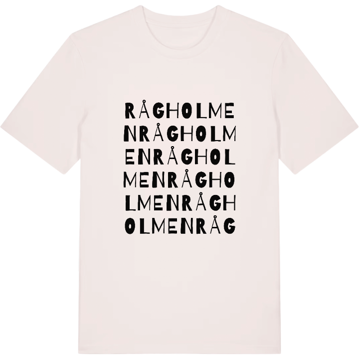 Rågholmen ordlek t-shirt – t-shirt från PinShirt