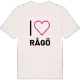 Jag älskar Rågö t-shirt stort tryck