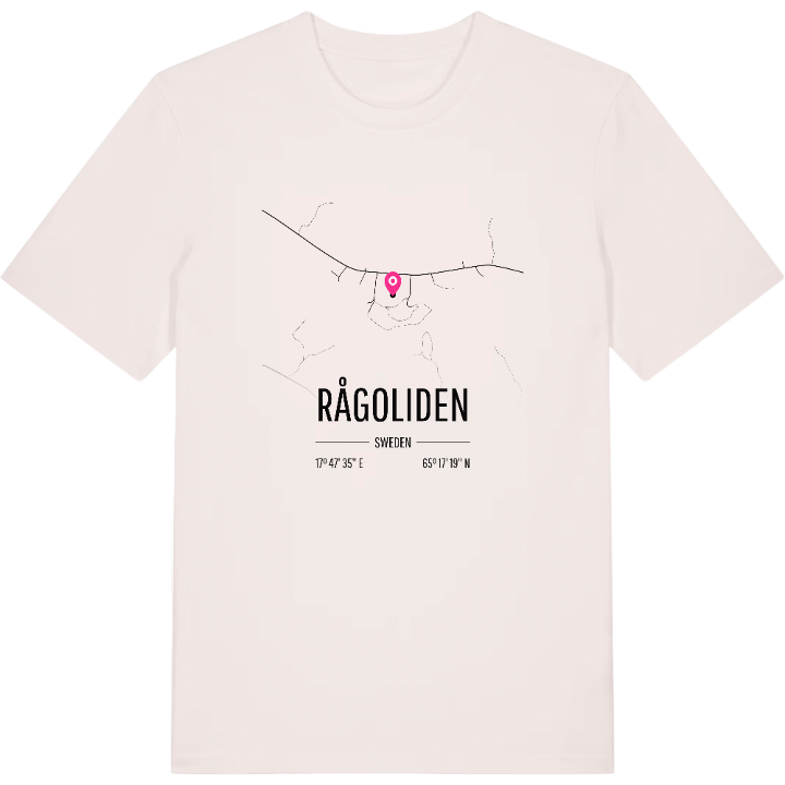 Rågoliden karta t-shirt – t-shirt från PinShirt