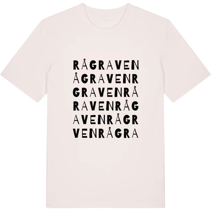 Rågraven ordlek t-shirt – t-shirt från PinShirt
