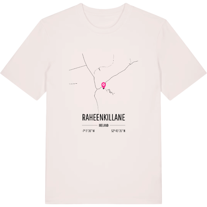 Raheenkillane karta t-shirt – t-shirt från PinShirt