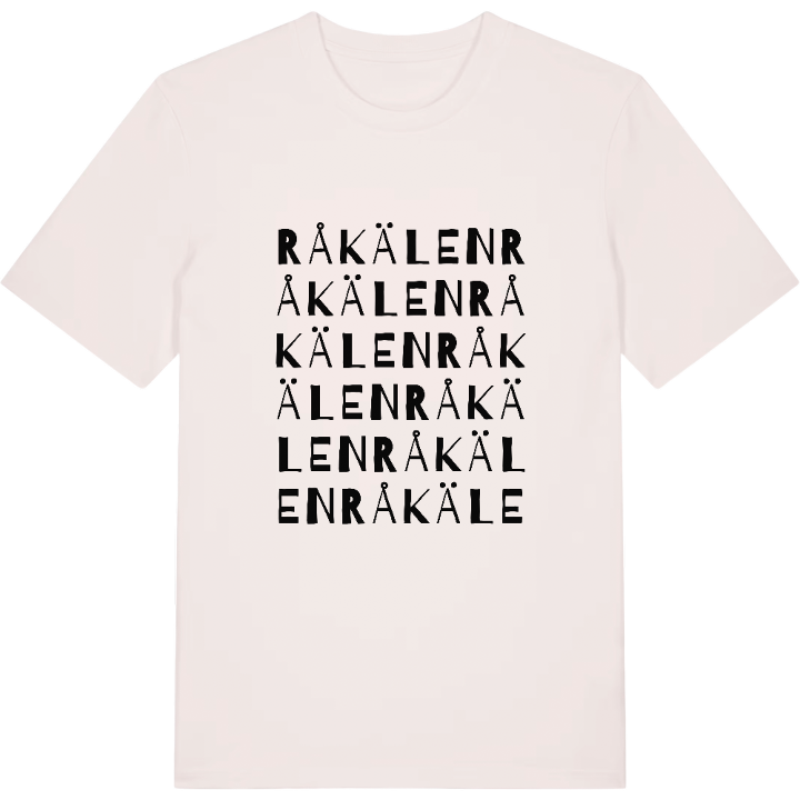 Råkälen ordlek t-shirt – t-shirt från PinShirt