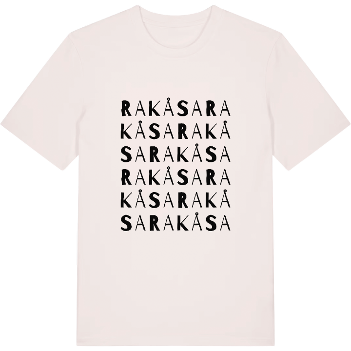 Rakåsa ordlek t-shirt – t-shirt från PinShirt