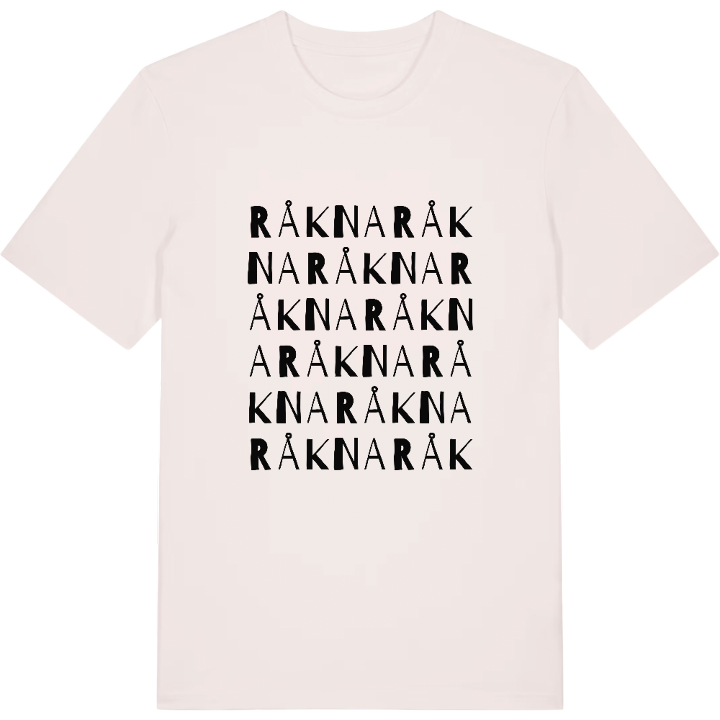 Råkna ordlek t-shirt – t-shirt från PinShirt