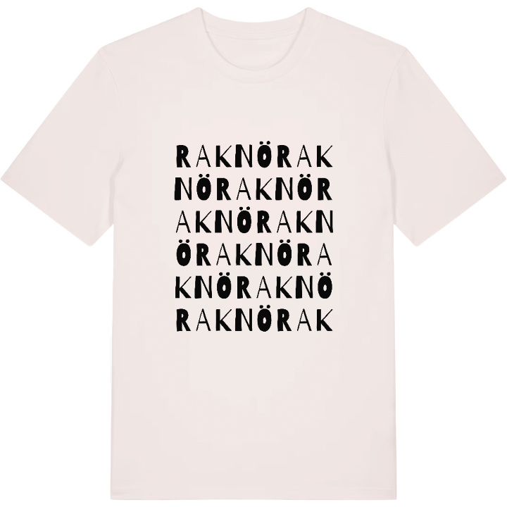 Raknö ordlek t-shirt – t-shirt från PinShirt