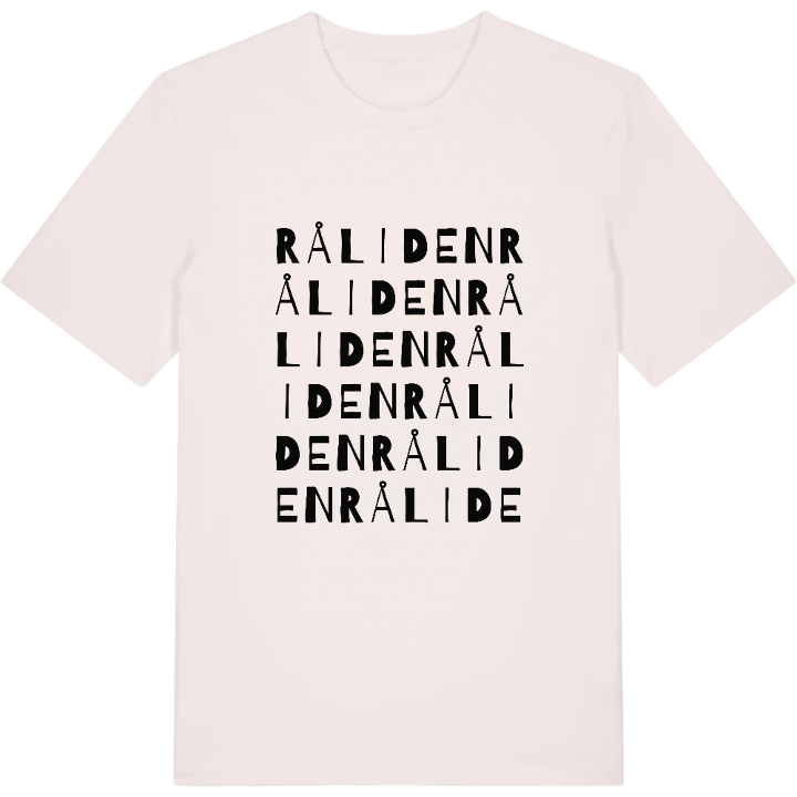 Råliden ordlek t-shirt – t-shirt från PinShirt