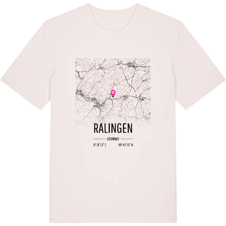 Ralingen karta t-shirt – t-shirt från PinShirt