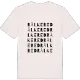 Rålkered ordlek t-shirt