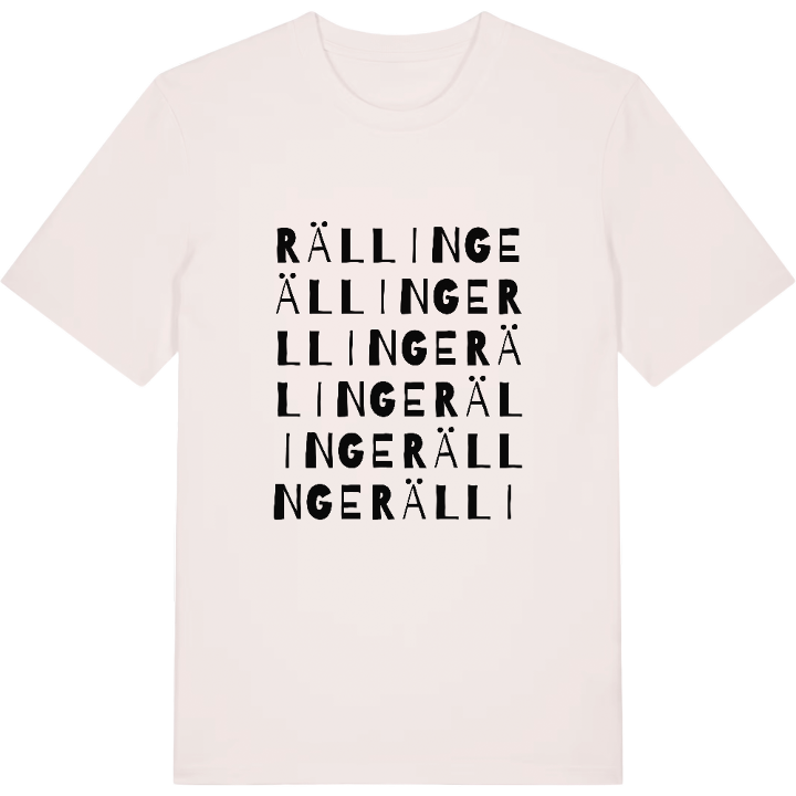 Rällinge ordlek t-shirt – t-shirt från PinShirt