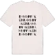 Ramboviken ordlek t-shirt