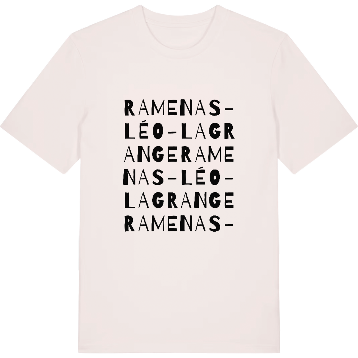 Ramenas - Léo-Lagrange ordlek t-shirt – t-shirt från PinShirt