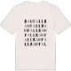 Ramfall ordlek t-shirt