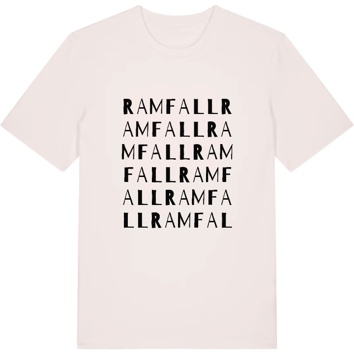 Ramfall ordlek t-shirt – t-shirt från PinShirt