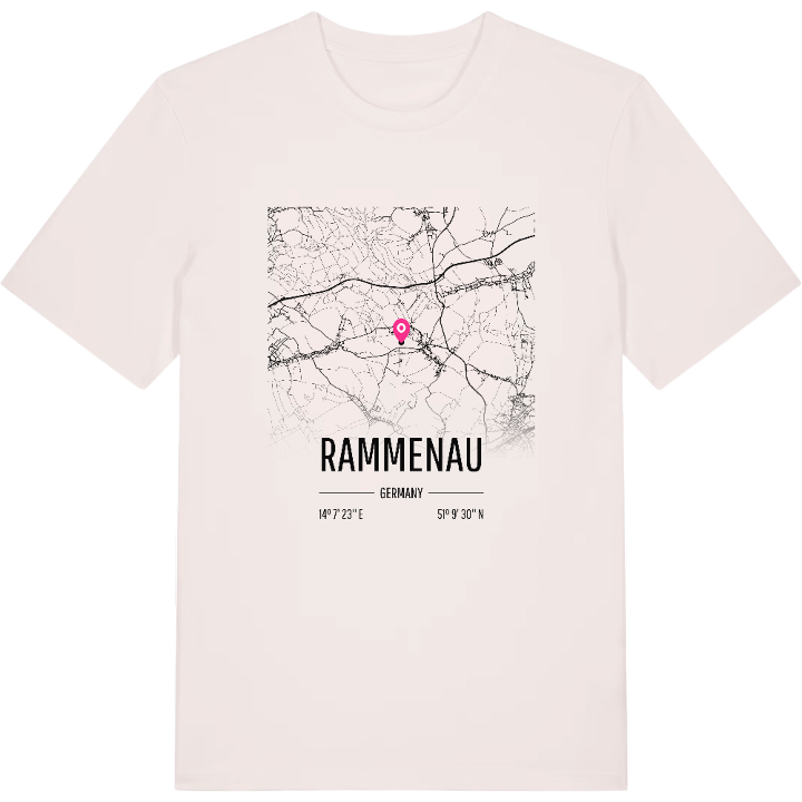 Rammenau karta t-shirt – t-shirt från PinShirt