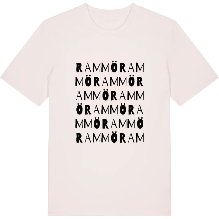 Rammö ordlek t-shirt – t-shirt från PinShirt