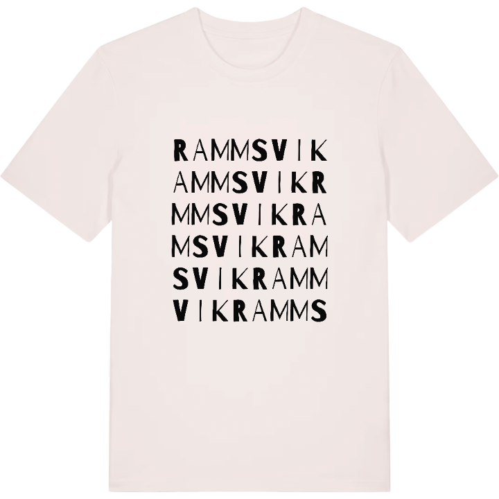 Rammsvik ordlek t-shirt – t-shirt från PinShirt