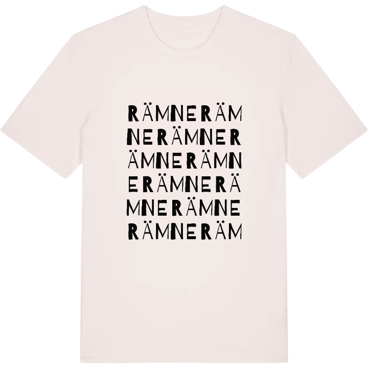 Rämne ordlek t-shirt – t-shirt från PinShirt