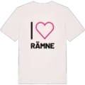 Jag älskar Rämne t-shirt stort tryck