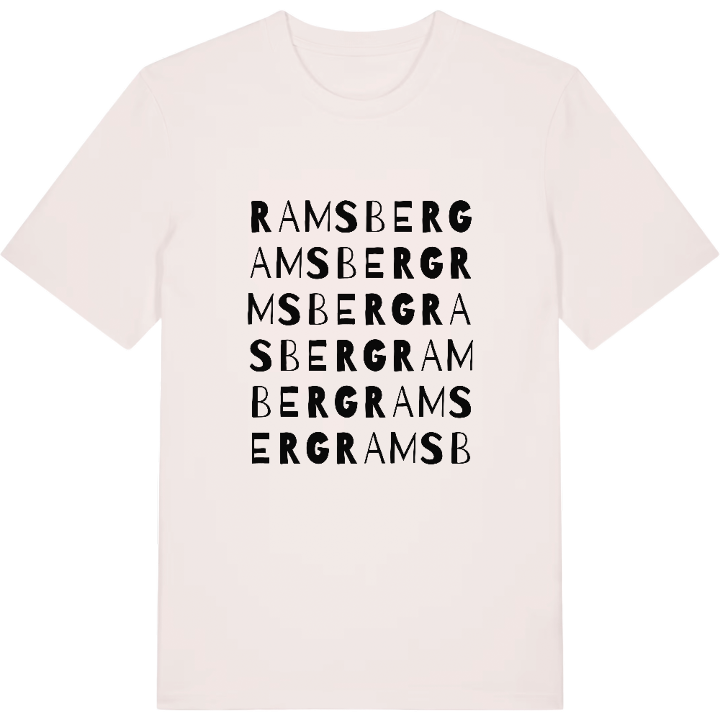 Ramsberg ordlek t-shirt – t-shirt från PinShirt