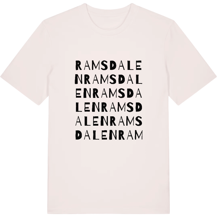Ramsdalen ordlek t-shirt – t-shirt från PinShirt