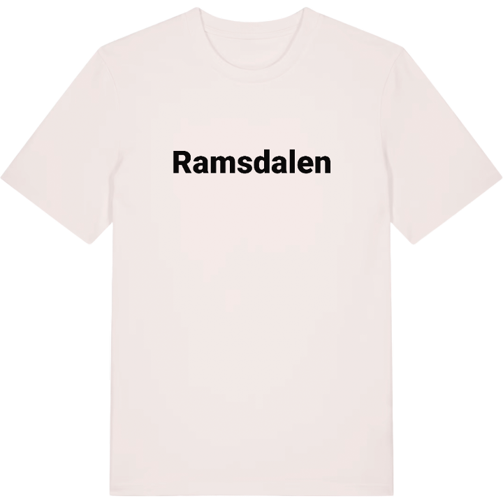 Ramsdalen fetstil t-shirt – t-shirt från PinShirt