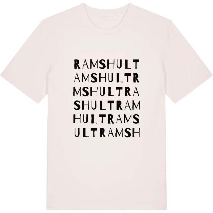 Ramshult ordlek t-shirt – t-shirt från PinShirt