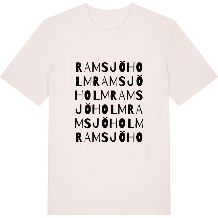 Ramsjöholm ordlek t-shirt – t-shirt från PinShirt