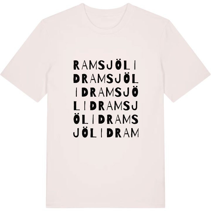 Ramsjölid ordlek t-shirt – t-shirt från PinShirt