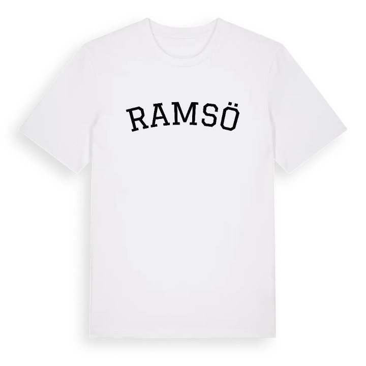 Ramsö böjd t-shirt – t-shirt från PinShirt